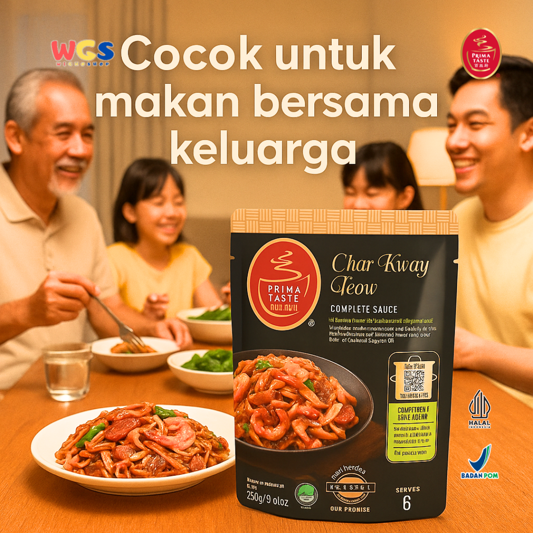 Prima Taste Char Kway Teow Complete Sauce 250g - Bumbu Instan Singapura