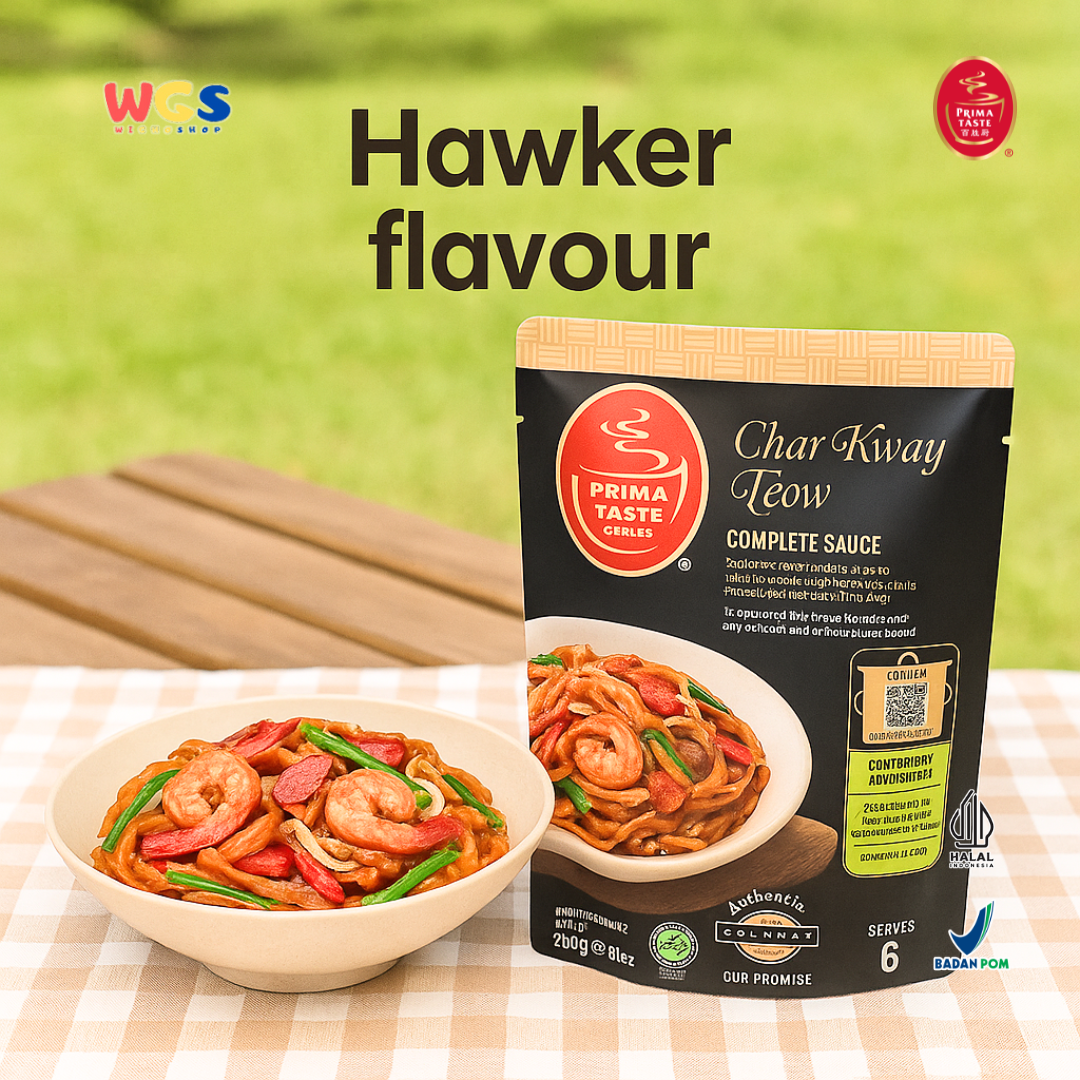 Prima Taste Char Kway Teow Complete Sauce 250g - Bumbu Instan Singapura