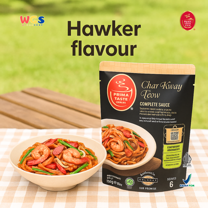 Prima Taste Char Kway Teow Complete Sauce 250g - Bumbu Instan Singapura