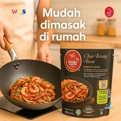 Prima Taste Char Kway Teow Complete Sauce 250g - Bumbu Instan Singapura