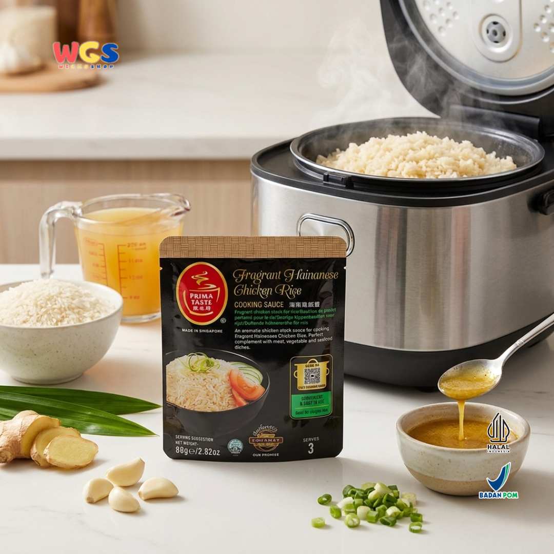 Prima Taste Fragrant Hainanese Chicken Rice Cooking Sauce 80g - Hainanese Chicken Rice Cooking Sauce