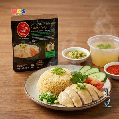 Prima Taste Fragrant Hainanese Chicken Rice Cooking Sauce 80g - Hainanese Chicken Rice Cooking Sauce