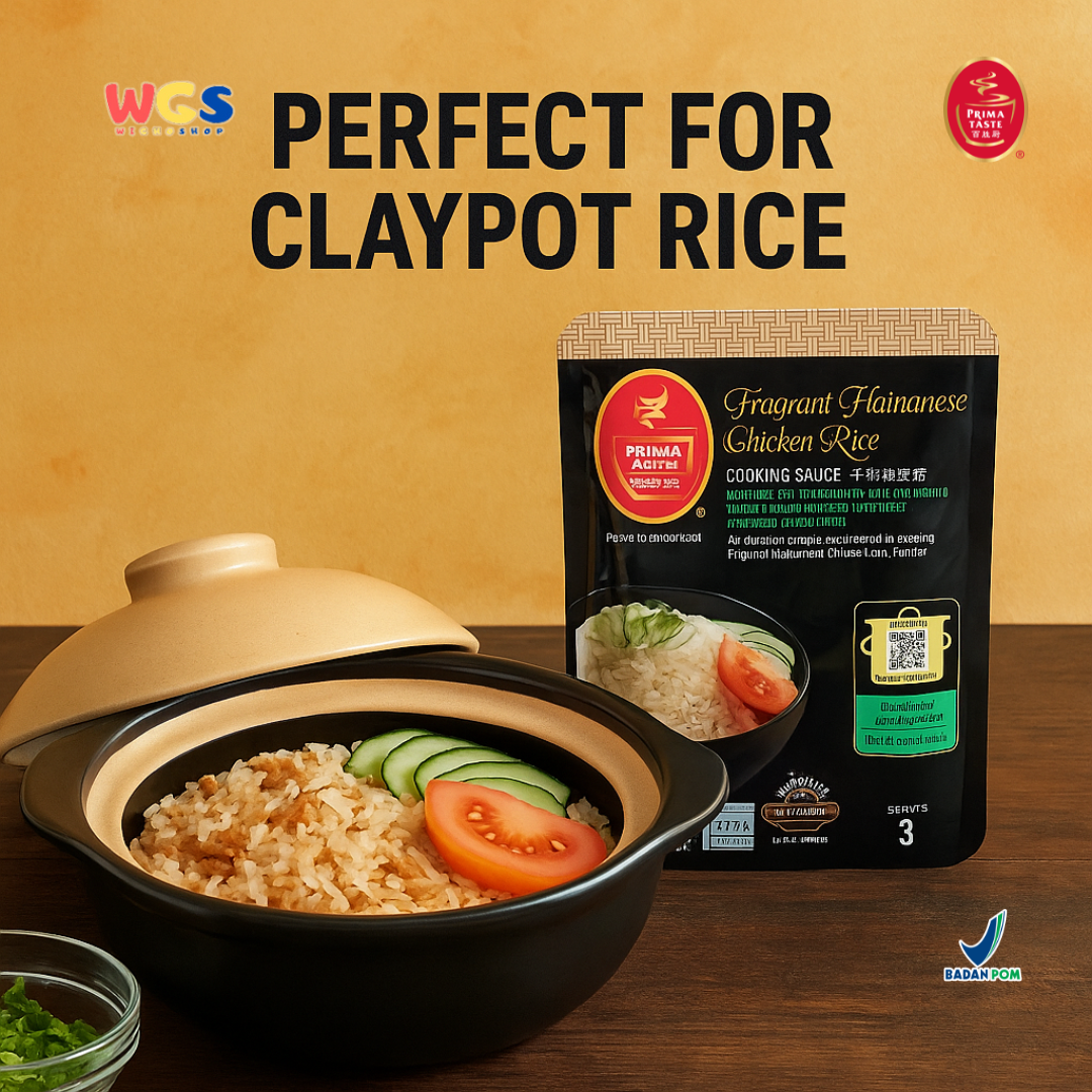 Prima Taste Fragrant Hainanese Chicken Rice Cooking Sauce 80g - Saus Masak Ayam Hainan