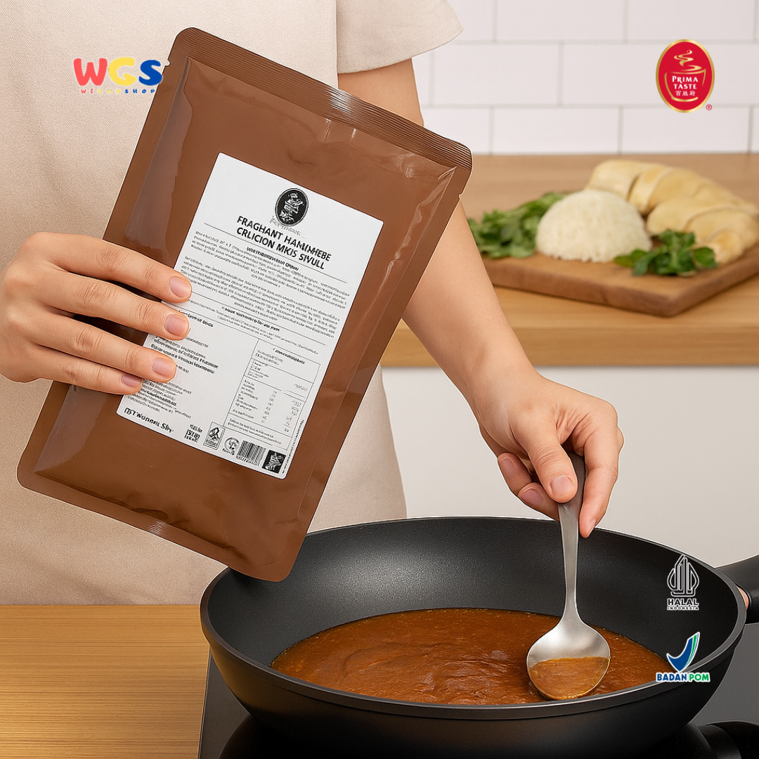 Prima Taste Fragrant Hainanese Chicken Rice Paste 1Kg - Bumbu Nasi Ayam Hainan