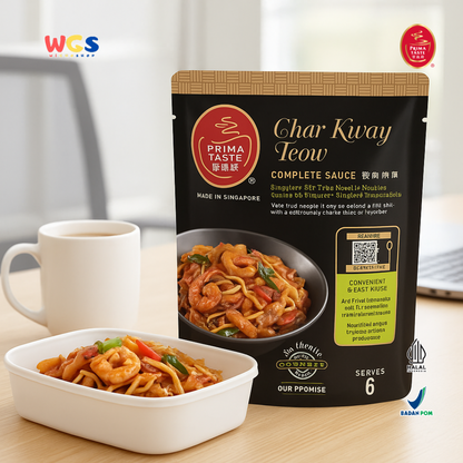 Prima Taste Fried Hokkien Prawn Noodle Complete Sauce 198ml – Bumbu Otentik Singapura