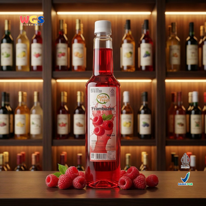 Quick Fresh Frambozen Syrup 700ml - Sirup Raspberry Merah untuk Minuman