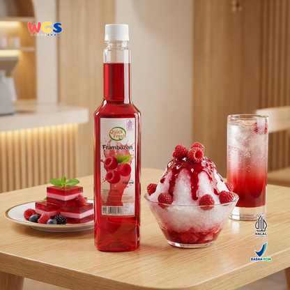 Quick Fresh Frambozen Syrup 700ml - Sirup Raspberry Merah untuk Minuman