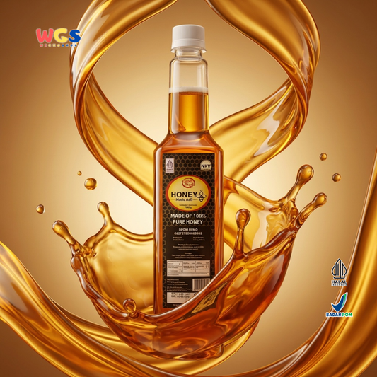 Quick Fresh Honey Madu Asli 1000g - Madu Murni 100% Untuk Minuman, Makanan dan Masakan