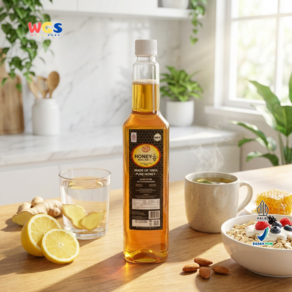 Quick Fresh Honey Madu Asli 1000g - Madu Murni 100% Untuk Minuman, Makanan dan Masakan