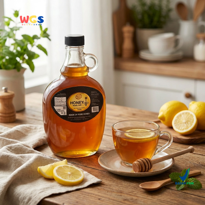 Quick Fresh Honey Madu Asli 2250g - Madu Murni Serbaguna untuk Minuman, Roti & Masakan