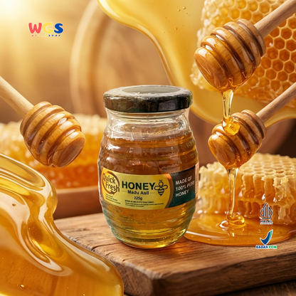 Quick Fresh Honey Madu Asli 225g - Madu Murni 100% Untuk Minuman, Olesan dan Masakan