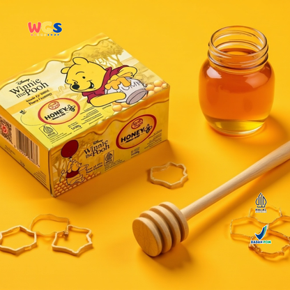 Quick Fresh Honey Winnie The Pooh 140g (10 Sachet x 14g) - Madu Asli 100% Pure Honey Halal