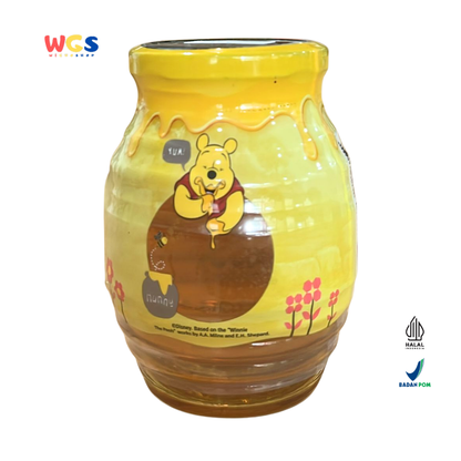 Quick Fresh Honey Winnie The Pooh 500g | Madu Asli Murni Premium Botol Karakter Disney