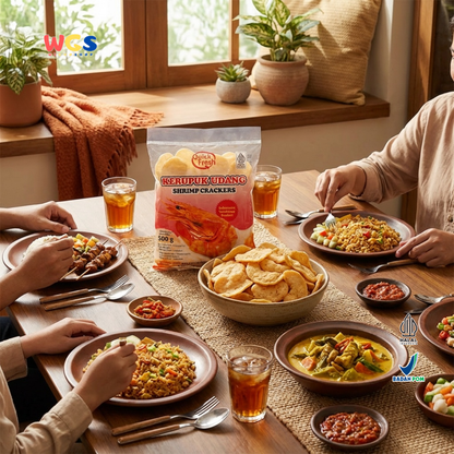 Quick Fresh Kerupuk Udang 500g - Kerupuk Udang Mentah Sidoarjo Halal BPOM Snack Renyah
