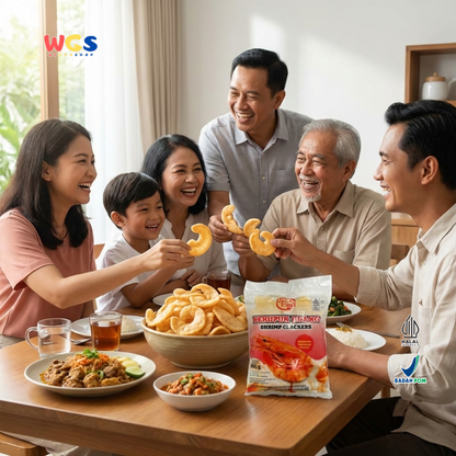 Quick Fresh Kerupuk Udang 500g - Kerupuk Udang Mentah Sidoarjo Halal BPOM Snack Renyah