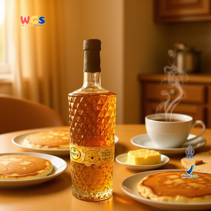 Quick Fresh Madu Asli Winnie the Pooh 875g – Madu Murni Botol Kaca Premium Halal