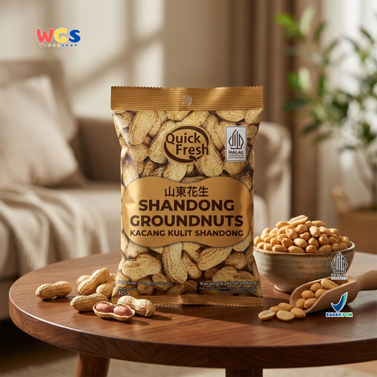 Quick Fresh Shandong Groundnut 110g - Kacang Kulit Shandong Gurih Renyah