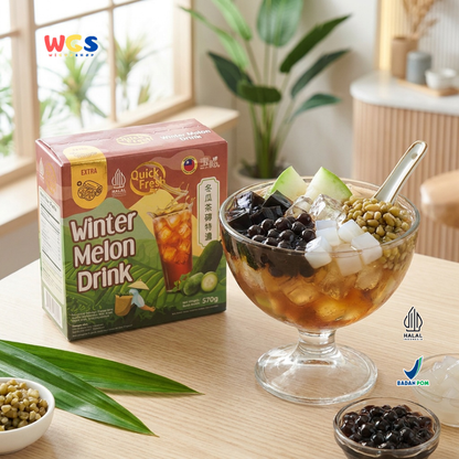 Quick Fresh Winter Melon Drink Extra 570g - Bahan Minuman Es Kundur Taiwan