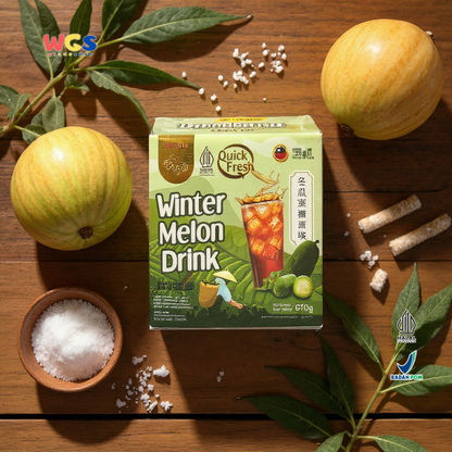 Quick Fresh Winter Melon Drink Original 570g (Minuman Serbuk Buah Kundur Segar)