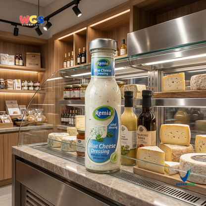 Remia Blue Cheese Dressing 250ml - Saus Salad Premium dengan Blue Cheese dan Parsley untuk Salad & Steak