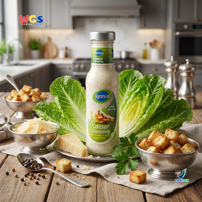 Remia Caesar Dressing 250ml - Salad Dressing Creamy untuk Caesar Salad, Sandwich & Wrap