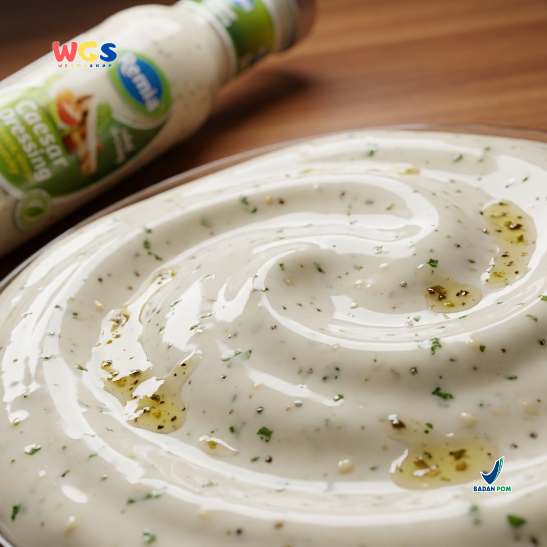 Remia Caesar Dressing 250ml - Salad Dressing Creamy untuk Caesar Salad, Sandwich & Wrap