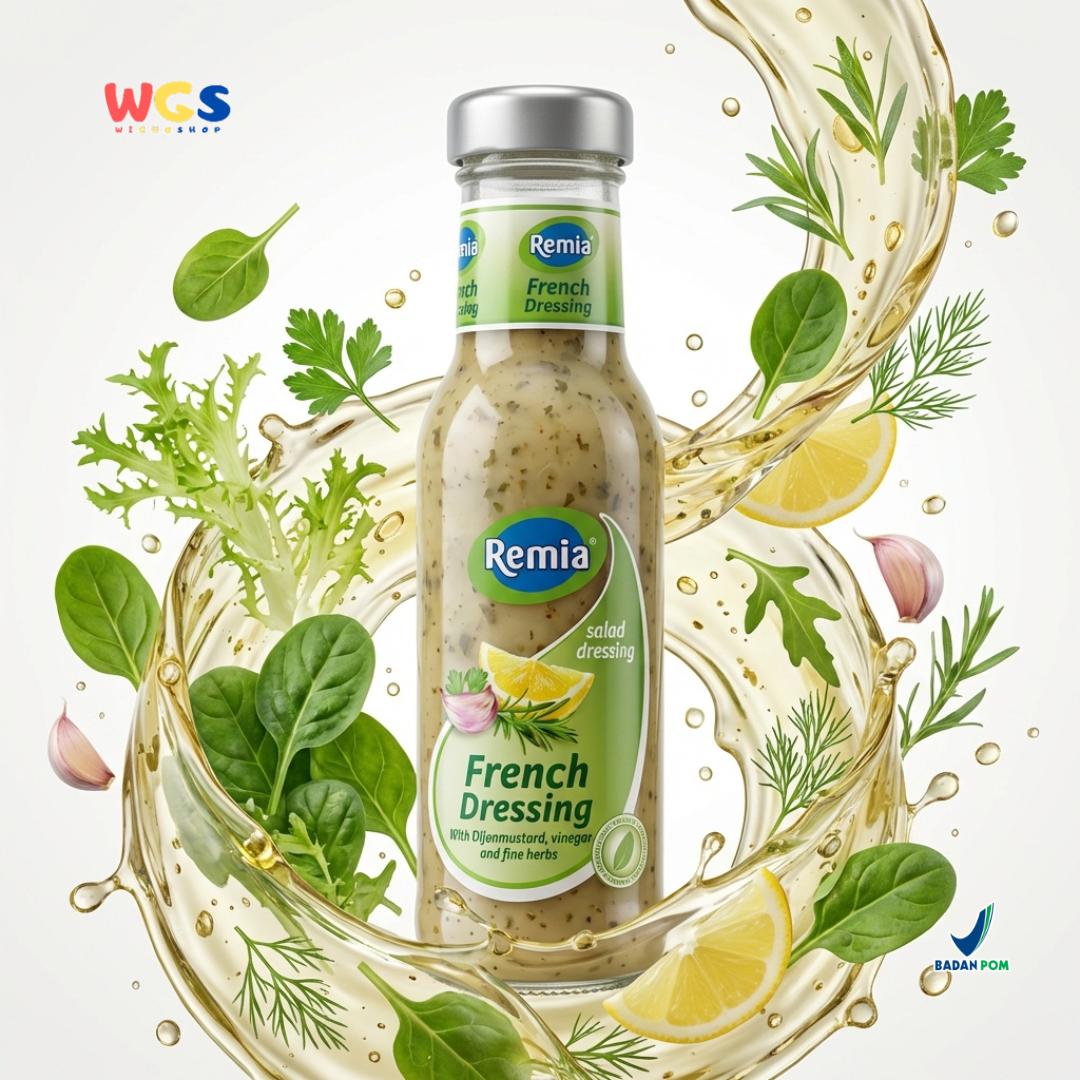 Remia French Dressing 250ml – A French Salad Dressing with Dijon Mustard, Vinegar &amp; Fine Herbs