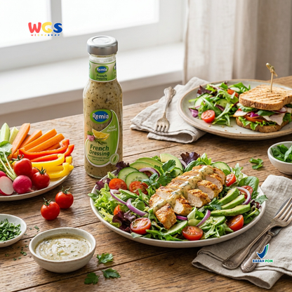 Remia French Dressing 250ml – A French Salad Dressing with Dijon Mustard, Vinegar &amp; Fine Herbs