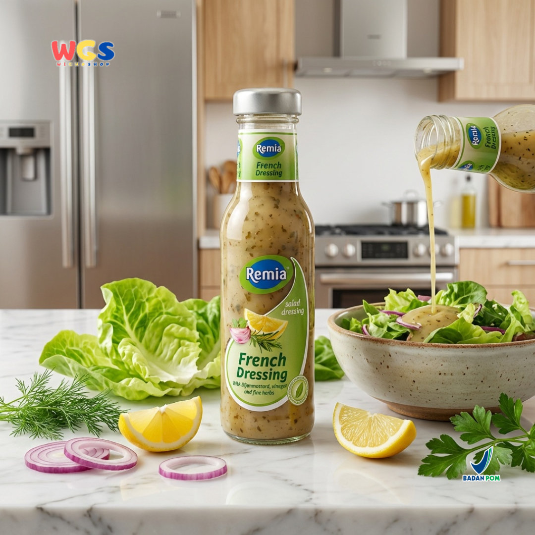 Remia French Dressing 250ml – A French Salad Dressing with Dijon Mustard, Vinegar &amp; Fine Herbs