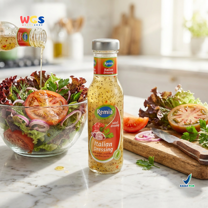 Remia Italian Dressing 250ml – Salad Dressing with Authentic Flavor &amp; Selected Spices
