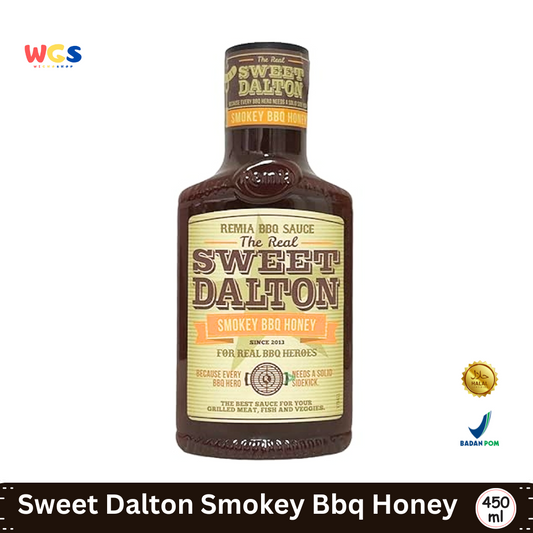 Remia Sweet Dalton Smokey BBQ Honey 450ml – Saus BBQ Asap & Madu untuk Daging Bakar & Ikan