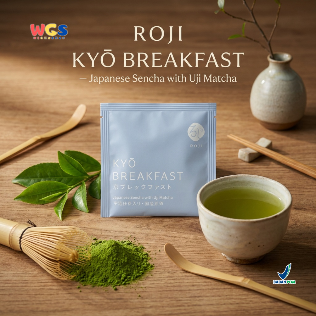 Roji Kyo Breakfast Japanese Sencha with Uji Matcha - Green Tea Sc 