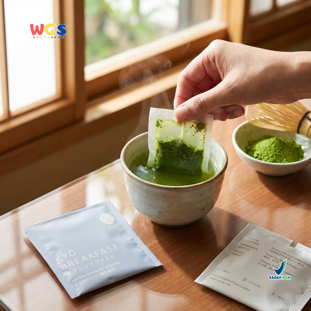 Roji Kyo Breakfast Japanese Sencha with Uji Matcha - Green Tea Sc 