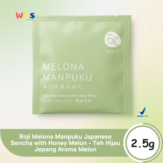 Roji Melona Manpuku Japanese Sencha with Honey Melon - Teh Hijau Jepang Aroma Melon