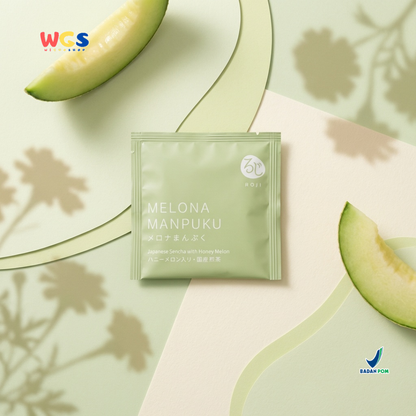 Roji Melona Manpuku Japanese Sencha with Honey Melon - Teh Hijau Jepang Aroma Melon