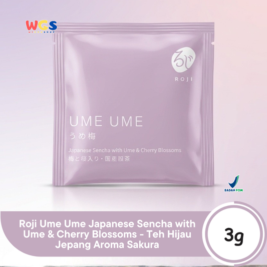 Roji Ume Ume Japanese Sencha with Ume & Cherry Blossoms - Teh Hijau Jepang Aroma Sakura