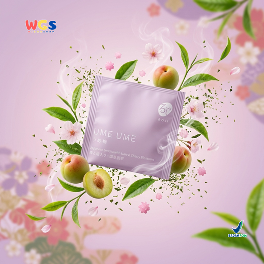 Roji Ume Ume Japanese Sencha with Ume & Cherry Blossoms - Teh Hijau Jepang Aroma Sakura