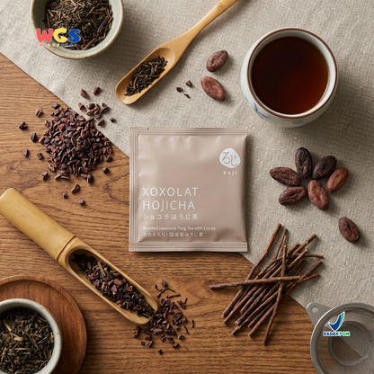 Japanese Tea-Roji Xoxolat Hojicha Roasted Japanese Tea with Cocoa 