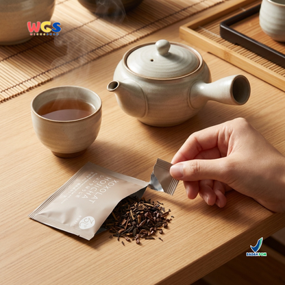 Japanese Tea-Roji Xoxolat Hojicha Roasted Japanese Tea with Cocoa 