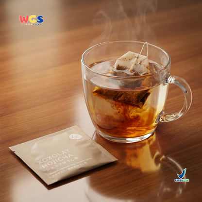 Japanese Tea-Roji Xoxolat Hojicha Roasted Japanese Tea with Cocoa 