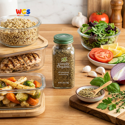 Simply Organic All-Purpose Seasoning 59g - Bumbu Serbaguna Organik Rempah Ayam Daging Ikan Sayur Sup Pasta