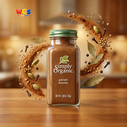 Simply Organic Garam Masala 85g - Bumbu Rempah India Organik Kari Ayam Tandoori Biryani Korma Daging