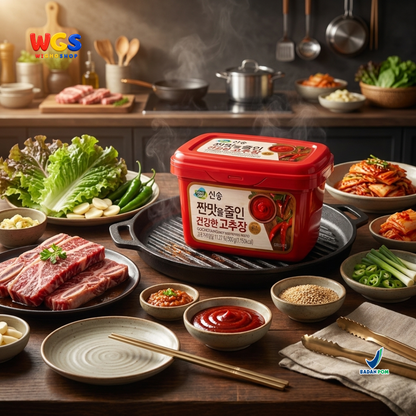 Sing Song Gochujang 500g - Pasta Cabai Korea Red Pepper Paste Bumbu Tteokbokki Bibimbap Korean BBQ Saus Pedas