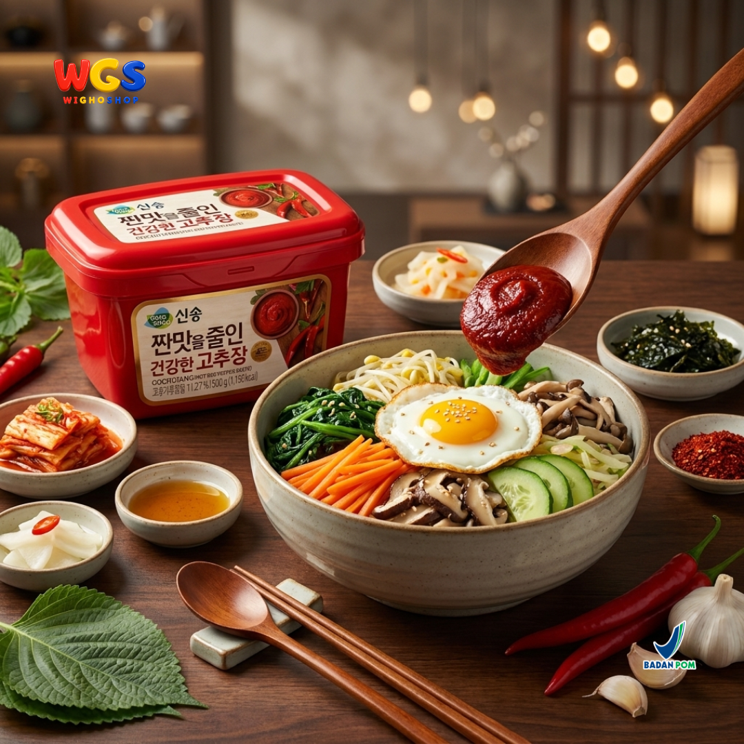 Sing Song Gochujang 500g - Pasta Cabai Korea Red Pepper Paste Bumbu Tteokbokki Bibimbap Korean BBQ Saus Pedas