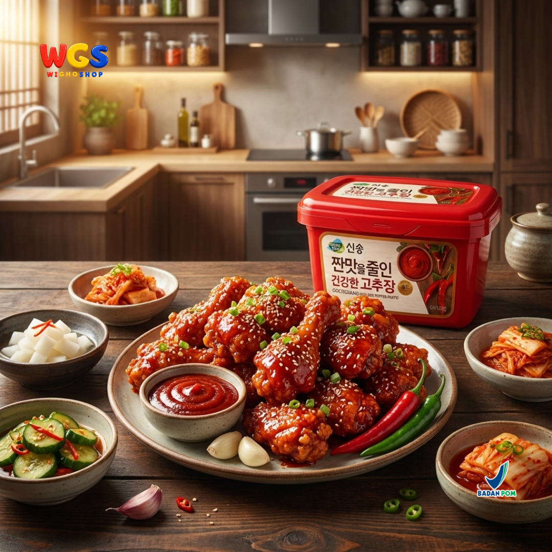 Sing Song Gochujang 500g - Pasta Cabai Korea Red Pepper Paste Bumbu Tteokbokki Bibimbap Korean BBQ Saus Pedas