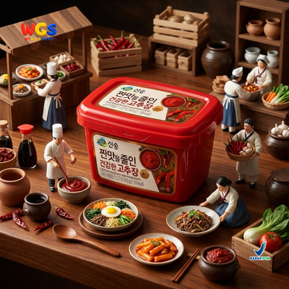 Sing Song Gochujang 500g - Pasta Cabai Korea Red Pepper Paste Bumbu Tteokbokki Bibimbap Korean BBQ Saus Pedas