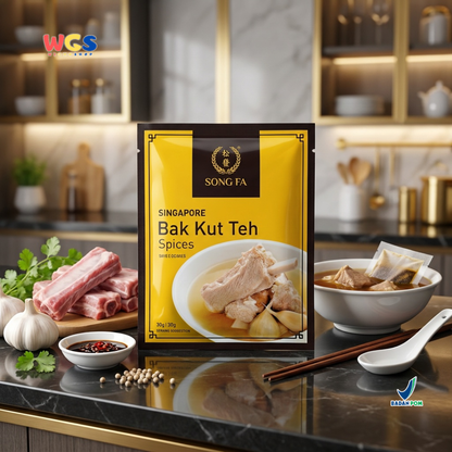 Song Fa Bak Kut Teh Spices 30g - Bumbu Sup Herbal Lada Putih Singapore