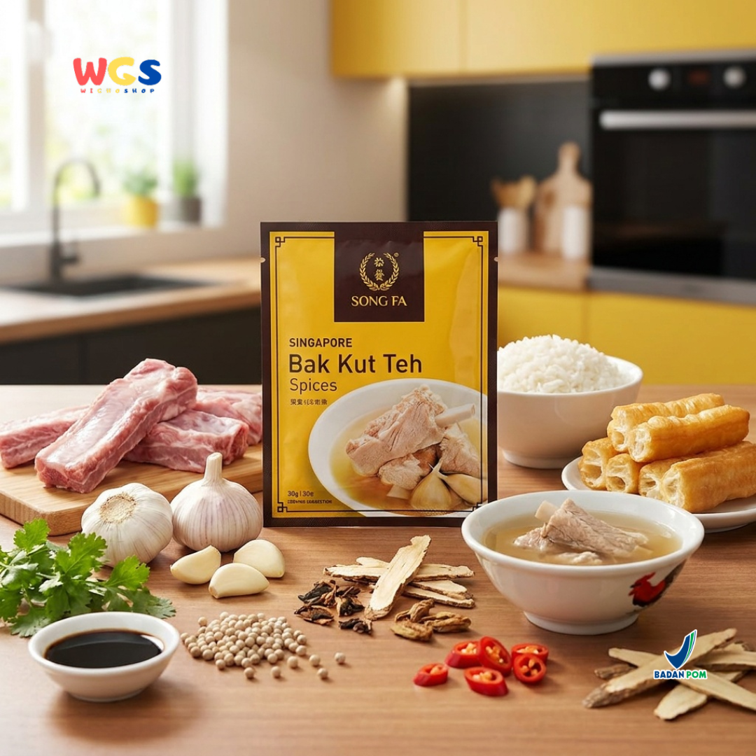 Song Fa Bak Kut Teh Spices 30g - Bumbu Sup Herbal Lada Putih Singapore