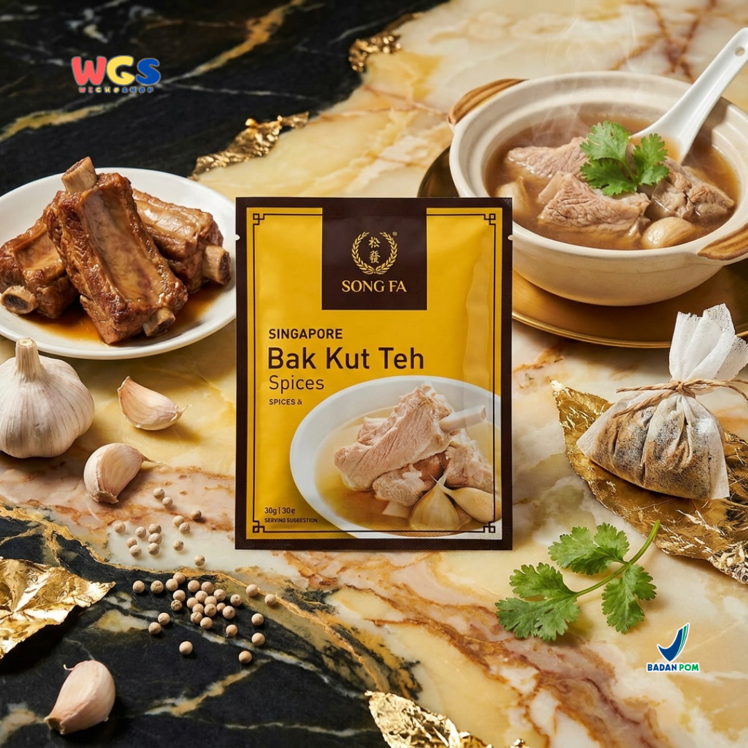 Song Fa Bak Kut Teh Spices 30g - Bumbu Sup Herbal Lada Putih Singapore