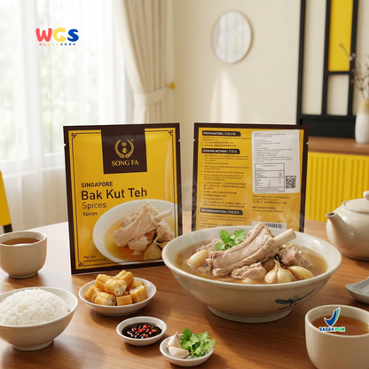 Song Fa Bak Kut Teh Spices 30g - Bumbu Sup Herbal Lada Putih Singapore